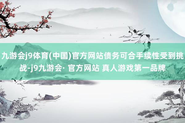 九游会j9体育(中国)官方网站债务可合手续性受到挑战-j9九游会· 官方网站 真人游戏第一品牌